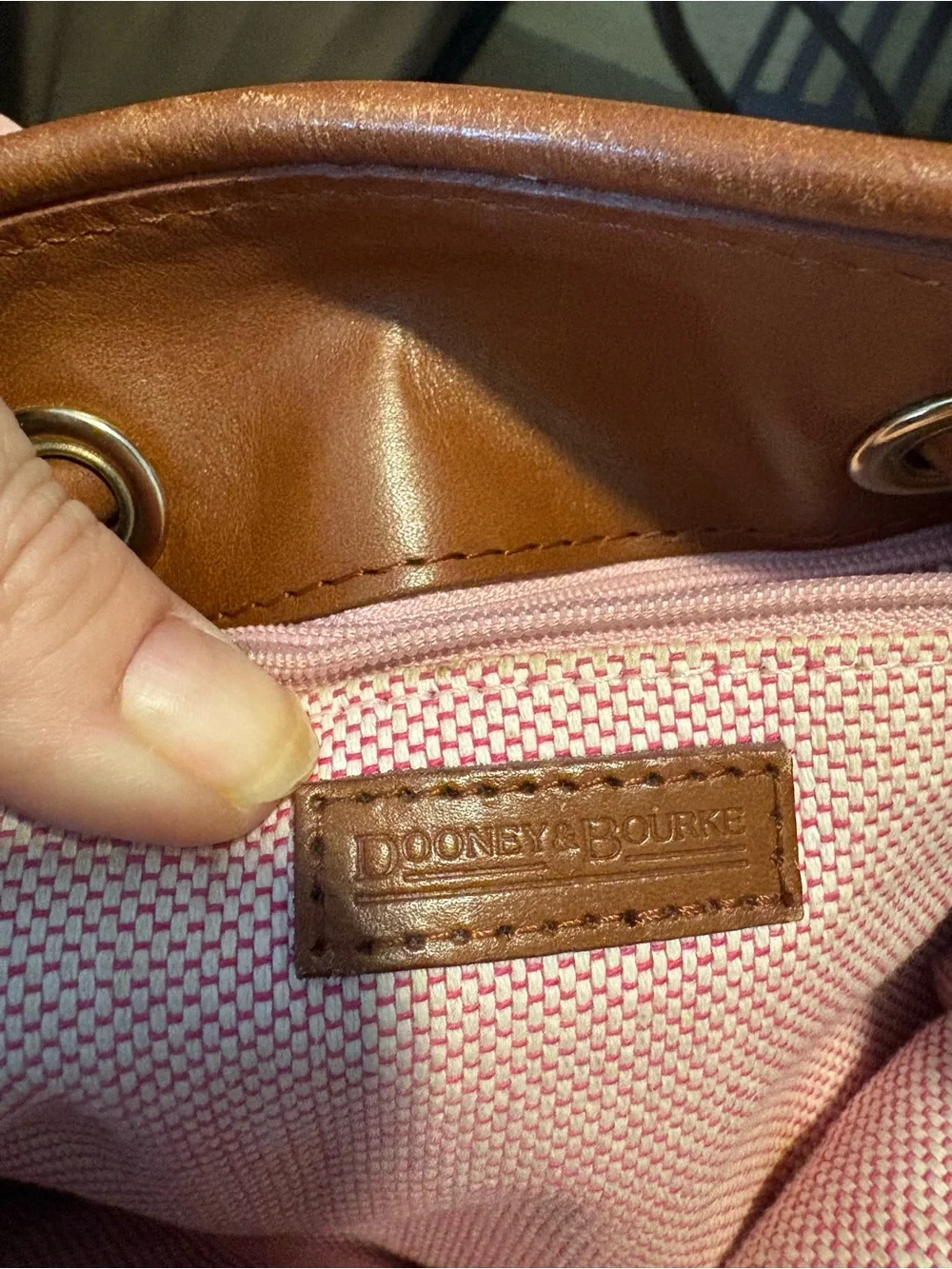 Dooney & Bourke pebble leather
